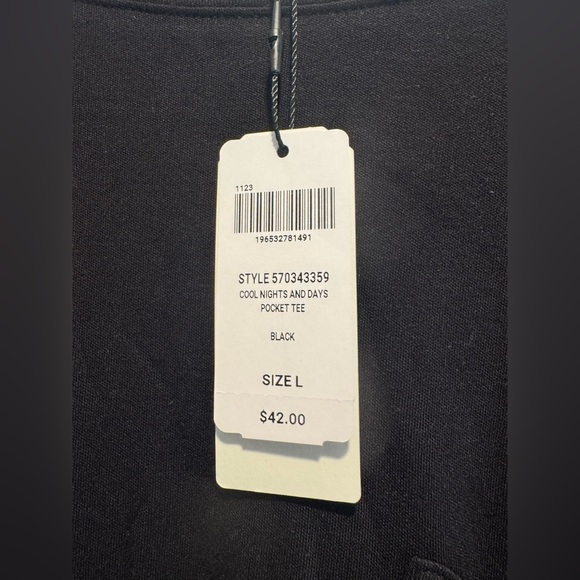 **NWT** Soma SS COOL NIGHTS AND DAYS POCKET TEE - Picture 2 of 4